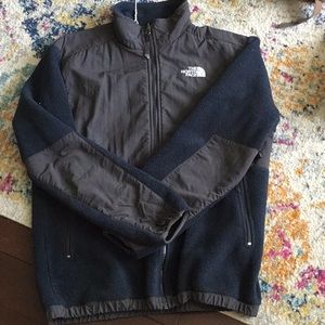 Boys navy jacket with zip